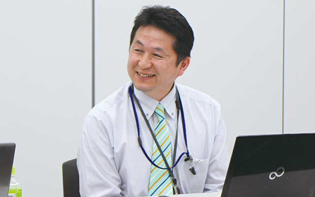 グループ支援部 情報システムチーム 永田 光彦氏