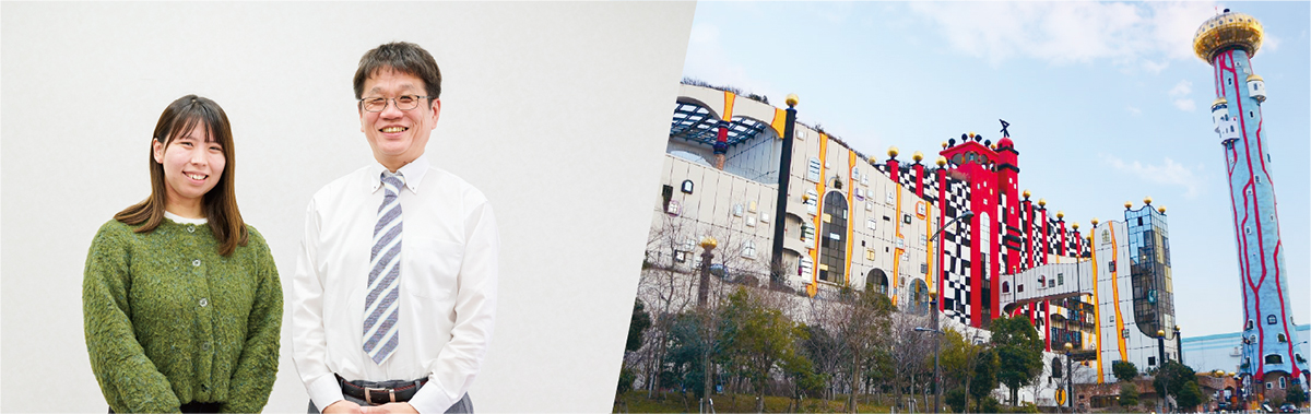 大阪広域環境施設組合 総務課 野村氏　総務課 担当係長 上野氏