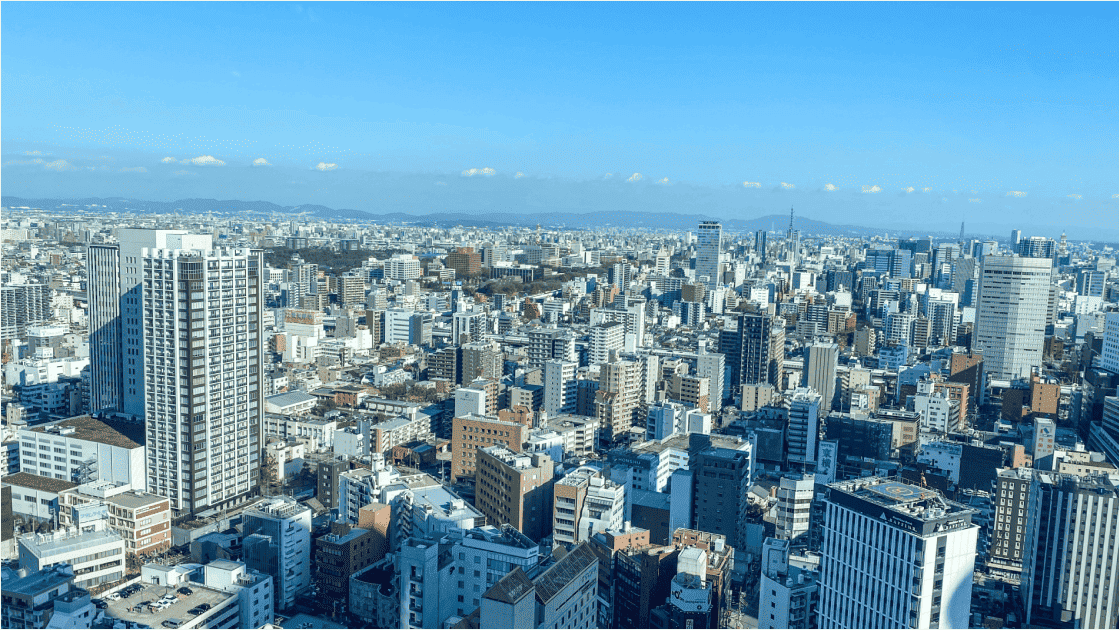 高層ビルのある街並み